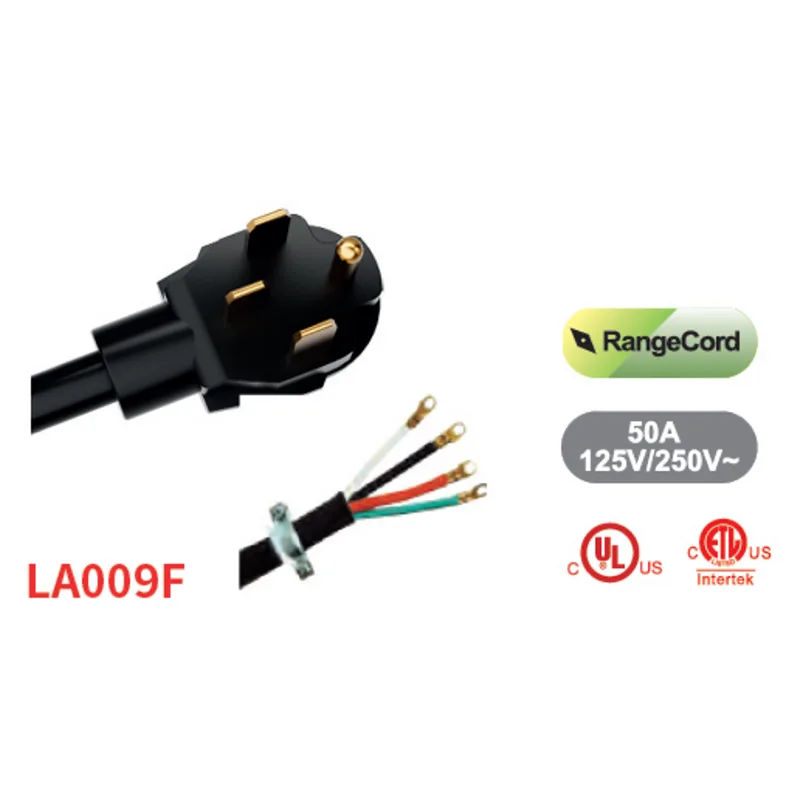 UL Standard Dryer နှင့် Range Power Cords