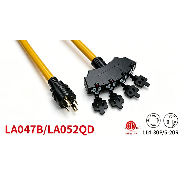 UL Standard Generator Extension ကြိုးများ