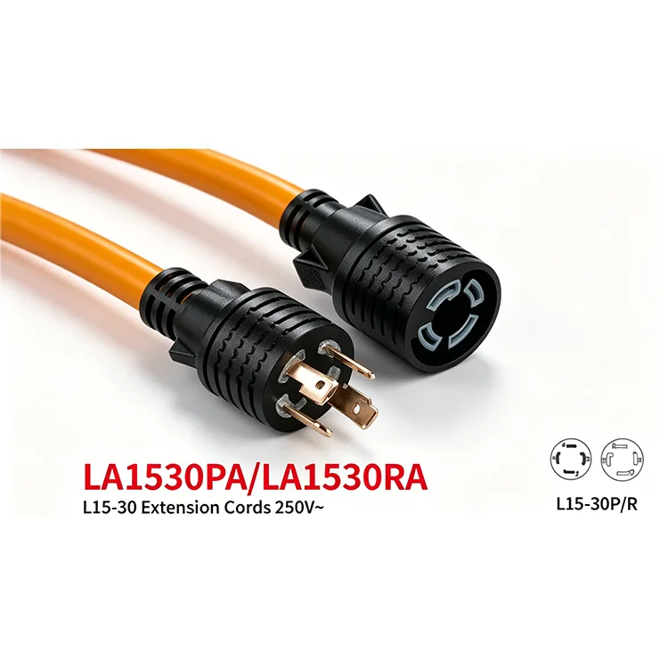 UL Standard Locking Power Supply ကြိုးများ